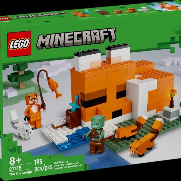 NEW LEGO 21178 Minecraft The Fox Lodge SEALED - Picture 1 of 6